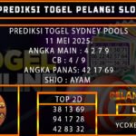 PREDIKSI TOGEL SYDNEY 11/MEI/2025