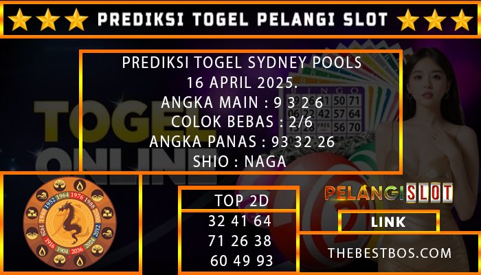 PREDIKSI TOGEL SYDNEY 16/MEI/2025