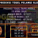 PREDIKSI TOGEL TAIPEI 15/MEI/2025