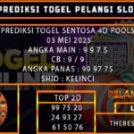 TOGEL SENTOSA 4D