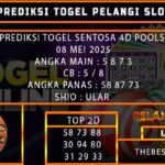 TOGEL SENTOSA 4D