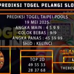 PREDIKSI TOGEL TAIPEI 19/MEI/2025