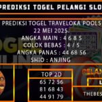 PREDIKSI TOGEL TRAVELOKA 22/MEI/2025