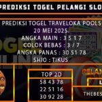 PREDIKSI TOGEL TRAVELOKA 20/MEI/2025
