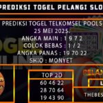 PREDIKSI TOGEL TELKOMSEL 25/MEI/2025