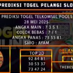 PREDIKSI TOGEL TELKOMSEL 28/MEI/2025
