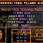 PREDIKSI TOGEL TELKOMSEL 15/MEI/2025