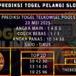 PREDIKSI TOGEL TELKOMSEL 20/MEI/2025
