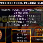 PREDIKSI TOGEL TELKOMSEL 24/MEI/2025