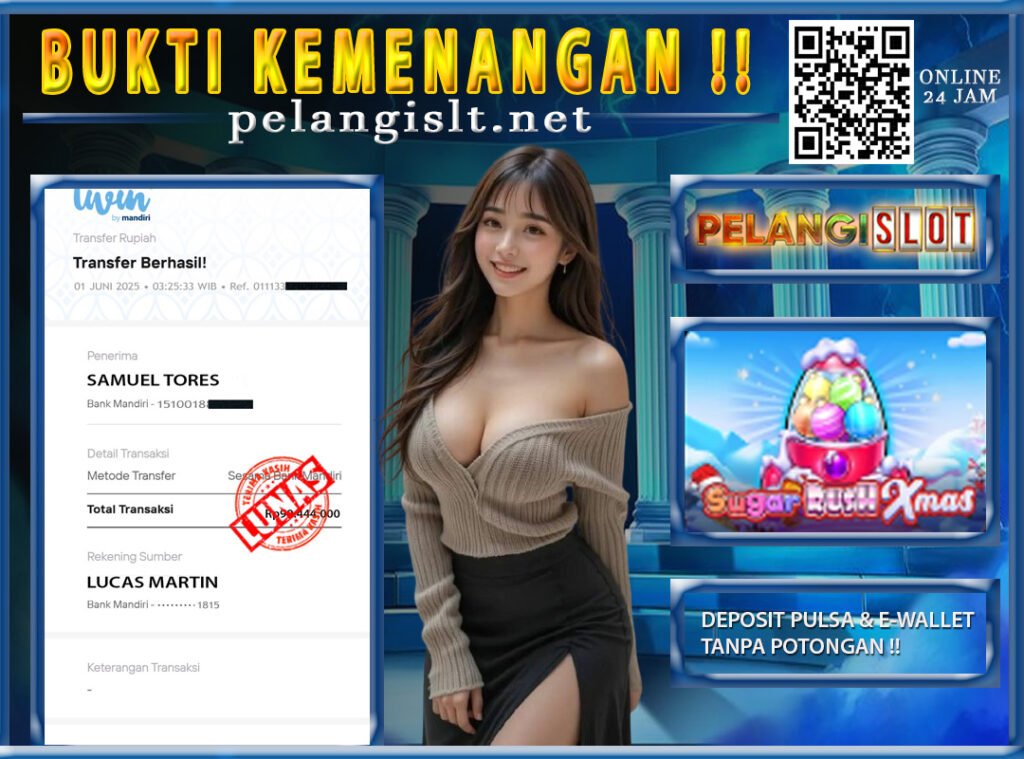 BUKTI JACKPOT PRAGMATIC 01/JUNI/2025
