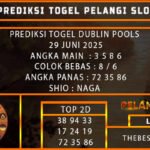 PREDIKSI TOGEL DUBLIN POOLS 29 JUNI 2025