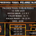 PREDIKSI TOGEL DUBLIN POOLS 13 JUNI 2025