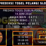 PREDIKSI TOGEL DUBLIN POOLS 14 JUNI 2025