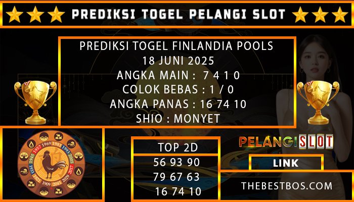 PREDIKSI TOGEL FINLANDIA POOLS 20 JUNI 2025