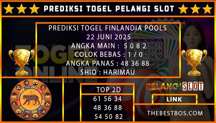 PREDIKSI TOGEL FINLANDIA POOLS 22 JUNI 2025