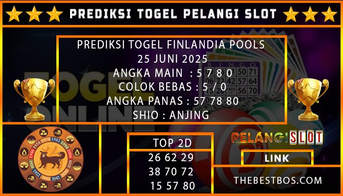 PREDIKSI TOGEL FINLANDIA POOLS 25 JUNI 2025