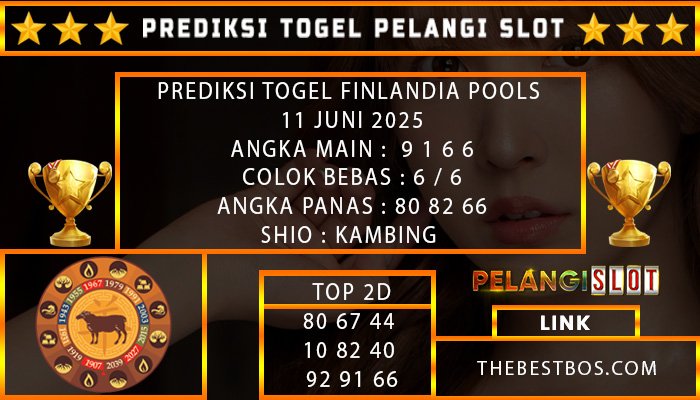 PREDIKSI TOGEL FINLANDIA POOLS 11 JUNI 2025