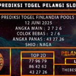PREDIKSI TOGEL FINLANDIA POOLS 12 JUNI 2025