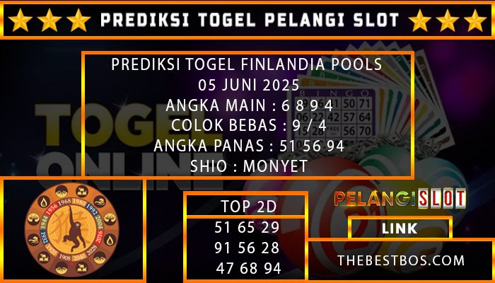 PREDIKSI TOGEL FINLANDIA POOLS 05 JUNI 2025