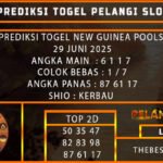 PREDIKSI TOGEL NEW GUINEA POOLS 29 JUNI 2025