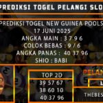 PREDIKSI TOGEL NEW GUINEA POOLS 17 JUNI 2025