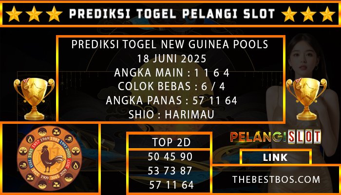 PREDIKSI TOGEL NEW GUINEA POOLS 18 JUNI 2025