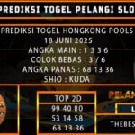 PREDIKSI TOGEL HONGKONG POOLS 18 JUNI 2025