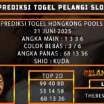 PREDIKSI TOGEL HONGKONG POOLS 21 JUNI 2025