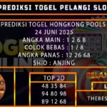 PREDIKSI TOGEL HONGKONG POOLS 24 JUNI 2025
