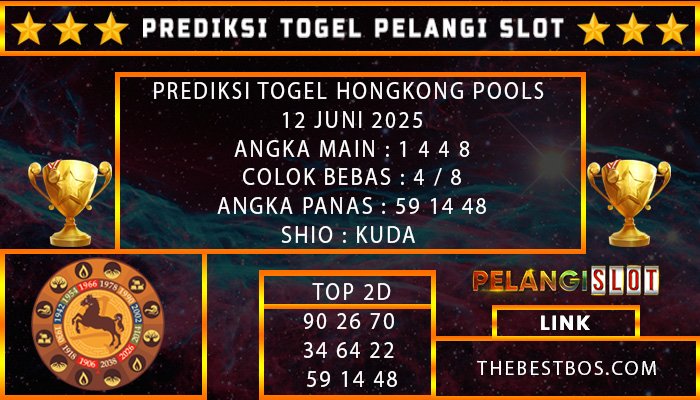 PREDIKSI TOGEL HONGKONG POOLS 12 JUNI 2025