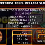 PREDIKSI TOGEL INDOSAT TODAY POOLS 05 JUNI 2025