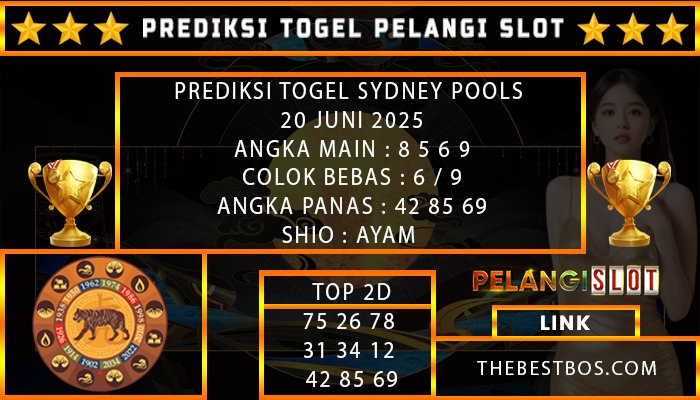 PREDIKSI TOGEL SYDNEY POOLS 20 JUNI 2025