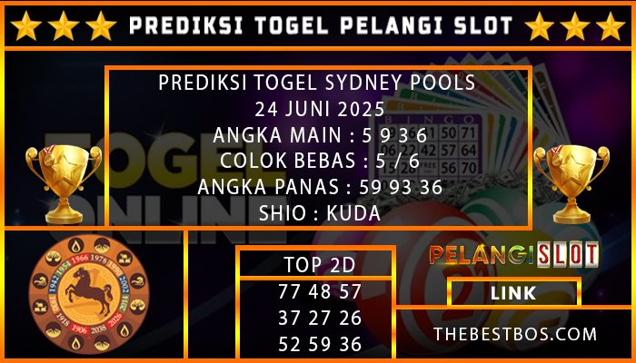 PREDIKSI TOGEL SYDNEY POOLS 24 JUNI 2025