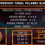 PREDIKSI TOGEL SYDNEY POOLS 12 JUNI 2025