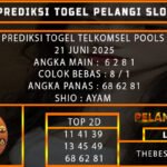 PREDIKSI TOGEL TELKOMSEL POOLS 21 JUNI 2025