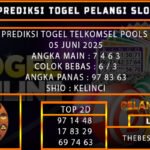 PREDIKSI TOGEL TELKOMSEL POOLS 05 JUNI 2025