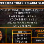 PREDIKSI TOGEL TELKOMSEL POOLS 23 JUNI 2025