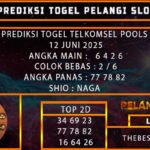 PREDIKSI TOGEL TELKOMSEL POOLS 12 JUNI 2025