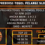 PREDIKSI TOGEL TELKOMSEL POOLS 13 JUNI 2025