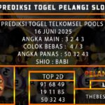 PREDIKSI TOGEL TELKOMSEL POOLS 16 JUNI 2025