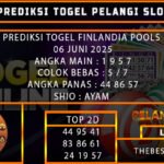 PREDIKSI TOGEL FINLANDIA POOLS 06 JUNI 2025
