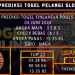 PREDIKSI TOGEL FINLANDIA POOLS 04 JUNI 2025