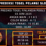 PREDIKSI TOGEL FINLANDIA POOLS 03 JUNI 2025