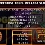 PREDIKSI TOGEL HONGKONG POOLS 02 JUNI 2025