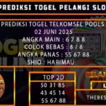 PREDIKSI TOGEL TELKOMSEL POOLS 02 JUNI 2025