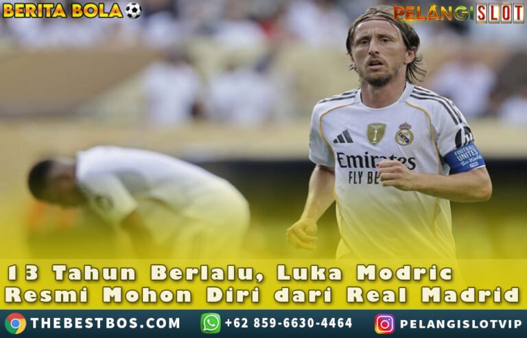 Luka Modric Resmi Mohon