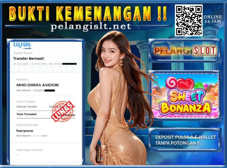 BUKTI JACKPOT PRAGMATIC 24/JULI/2025