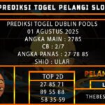 PREDIKSI TOGEL DUBLIN POOLS 01 AGUSTUS 2025