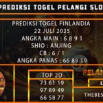 PREDIKSI TOGEL FINLANDIA 22 JULI 2025