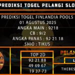 PREDIKSI TOGEL FINLANDIA POOLS 01 AGUSTUS 2025